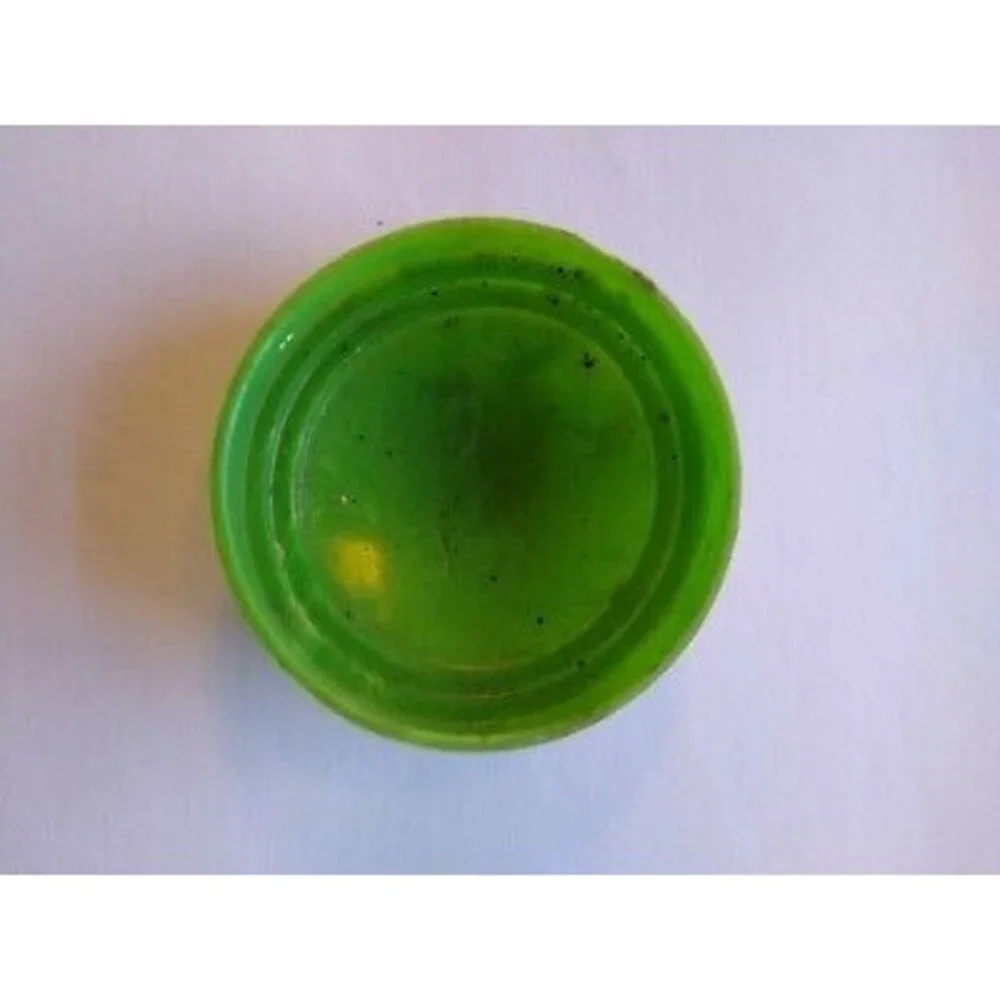 Pinball Machine Game Bumper Cap Vintage Original 1950s Green Marbleized Plain